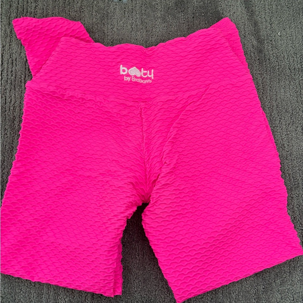 Booty by Brabants Pink croco skin leggings in Euphoria